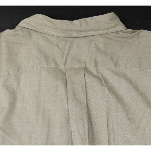 Polo Ralph Lauren Button-Down Shirt Men's 3XLT Tall Light Tan Long Sleeve - Picture 8 of 12